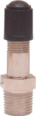 Midwest Control - 1/8 NPT Air Compressor Filler Valve - 250 psi, 1.52" High, Use with Air Tanks - Makers Industrial Supply