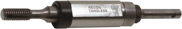 Recoil - M5x0.80, Tangless Insert Compatible, Insert Tool Thread Insert Hand Installation Tool - Type I Threaded Mandrel, Metric Coarse Thread, M5x0.80 Insert Internal Thread - Exact Industrial Supply