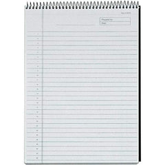 TOPS - 60 Sheet, 8-1/2 x 11-3/4", Legal/Wide (Style) Planning Pad - Black - Makers Industrial Supply