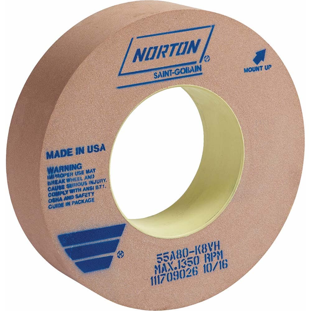 Norton - Centerless & Cylindrical Grinding Wheels Wheel Diameter (Inch): 20 Wheel Width (Inch): 8 - Makers Industrial Supply