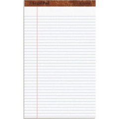 TOPS - 50 Sheet, 8-1/2 x 14", Legal/Wide (Style) Legal Pad - White - Makers Industrial Supply