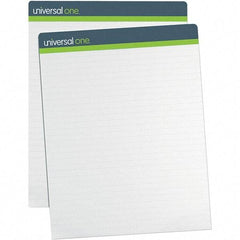 Universal One - 50 Sheet, 27 x 34", Easel Pad - White - Makers Industrial Supply