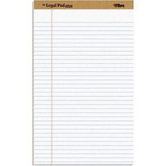 TOPS - 50 Sheet, 8-1/2 x 14", Legal/Wide (Style) Legal Pad - White - Makers Industrial Supply