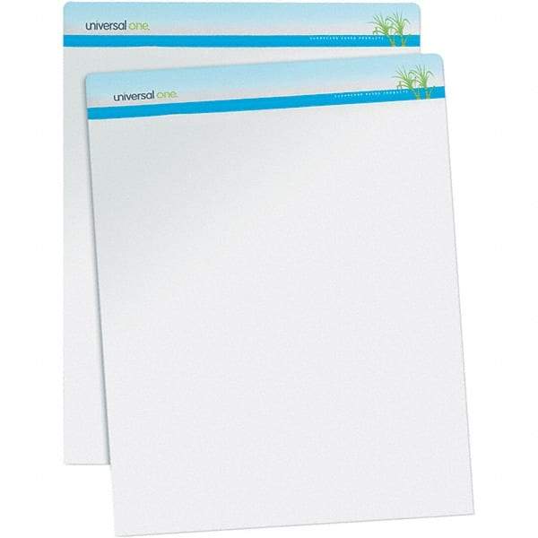 Universal One - 50 Sheet, 27 x 34", Easel Pad - White - Makers Industrial Supply