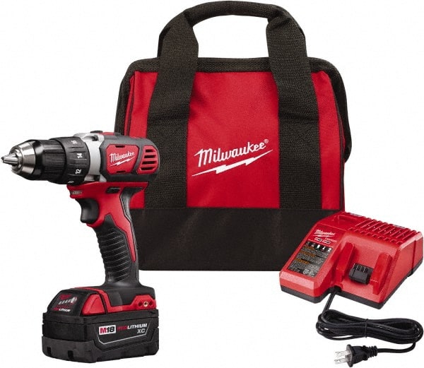 Milwaukee Tool - 18V 1/2" Pistol Grip Cordless Drill - Makers Industrial Supply