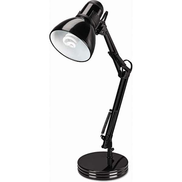 ALERA - Task Lights Fixture Type: Desk Color: Black - Makers Industrial Supply