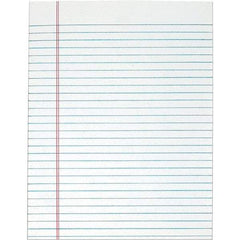 TOPS - 50 Sheet, 8-1/2 x 11", Legal/Wide (Style) Legal Pad - White - Makers Industrial Supply