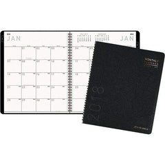 AT-A-GLANCE - 24 Sheet, 8-7/8 x 11", Monthly Planner - Graphite - Makers Industrial Supply