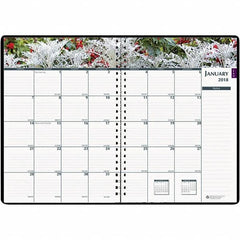 House of Doolittle - 128 Sheet, 7 x 10", Weekly/Monthly Planner - Black - Makers Industrial Supply