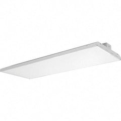 Eiko Global - 1 Lamp, 265 Watts, LED, High Bay Fixture - 4' Long x 92.5mm High x 440mm Wide, 120-277 Volt, Steel Housing - Makers Industrial Supply