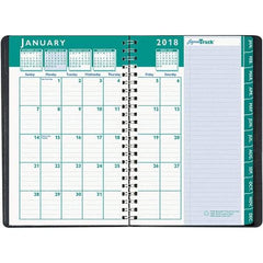 House of Doolittle - 128 Sheet, 5 x 8", Weekly/Monthly Appointment Book - Black - Makers Industrial Supply