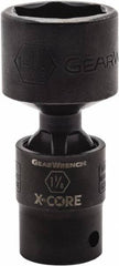 GearWrench - 1/2" Drive 3/4" Standard Universal Impact Socket - 6 Points, 3-3/32" OAL - Makers Industrial Supply