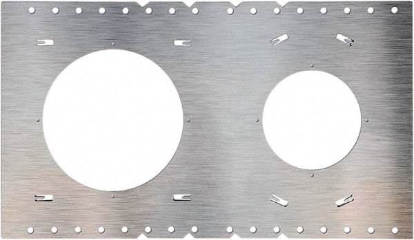 Philips - Aluminum Silver Light Fixture Plate - For Use with FDL Flat Down Lights - Makers Industrial Supply