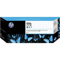 Hewlett-Packard - Cyan Ink Cartridge - Use with HP Designjet Z5200 PostScript - Makers Industrial Supply