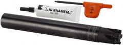 Kennametal - 20mm Cut Diam, 6.93mm Max Depth of Cut, 20mm Shank Diam, 110mm OAL, Indexable Square Shoulder End Mill - EDPT 0703.. Inserts, Cylindrical Shank, 0° Lead Angle, Through Coolant, Series Mill 1-07 - Makers Industrial Supply