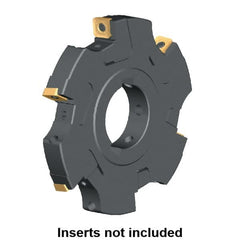 Kennametal - Arbor Hole Connection, 0.4606" Cutting Width, 4.508" Depth of Cut, 315mm Cutter Diam, 2.3622" Hole Diam, 18 Tooth Indexable Slotting Cutter - KSSM Toolholder, SD.T 1204.. Insert, Left Hand Cutting Direction - Makers Industrial Supply