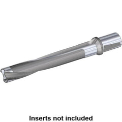 Kennametal - Series KSEM Plus, Head Connection FDS56, 3xD, 50mm Shank Diam, Drill Body - 259mm Drill Body Length to Flange, WD Toolholder, 327mm OAL, 259mm Drill Body Length, 156mm Flute Length, Whistle Notch Shank, Through Coolant - Makers Industrial Supply