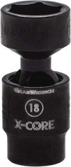 GearWrench - 3/8" Drive 13mm Standard Universal Impact Socket - 6 Points, 2-2/11" OAL - Makers Industrial Supply