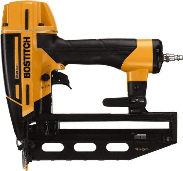 Stanley Bostitch - 1-1/4 to 2-1/2" Nail Length, 16 Gauge Finish Air Nailer Kit - 70 to 120 psi - Makers Industrial Supply