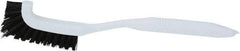 O-Cedar - 3/4" Bristle Length, Nylon Scouring Brush - 3/4" Wide Head, 8-1/2" OAL, White, Plastic Block - Makers Industrial Supply