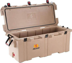 Pelican Products, Inc. - 250 Qt Cooler - Polyurethane, Tan - Makers Industrial Supply