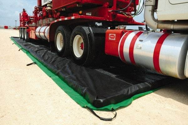 UltraTech - 598 Gal Copolymer 2000 Ultra-Spill Berm - 4" High x 12' Wide x 20" Long - Makers Industrial Supply