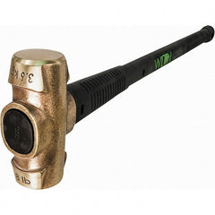 Wilton - Non-Sparking Hammers Tool Type: Brass Hammer Head Material: Brass - Makers Industrial Supply