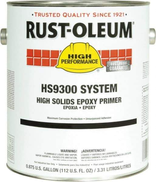 Rust-Oleum - 1 Gal Red Epoxy Primer - 275 to 475 Sq Ft Coverage, 415 gL Content, Quick Drying, Interior/Exterior - Makers Industrial Supply