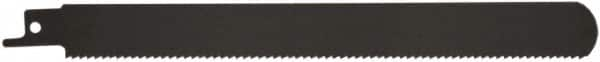 Disston - 8" Long x 3/4" Thick, Bi-Metal Reciprocating Saw Blade - Straight Profile, 10 TPI, Toothed Edge, Universal Shank - Makers Industrial Supply