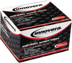 innovera - Screen Cleaning Wipes - Use with Monitor, Screen - Makers Industrial Supply