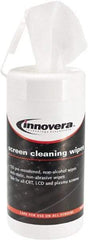 innovera - Screen Cleaning Wipes - Use with Monitor, Screen - Makers Industrial Supply