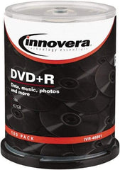 innovera - DVD+R Discs - Use with CD, DVD Drives - Makers Industrial Supply