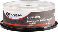 innovera - DVD-RW Discs - Use with CD, DVD Drives - Makers Industrial Supply