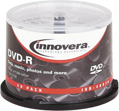 innovera - DVD-R Discs - Use with CD, DVD Drives - Makers Industrial Supply