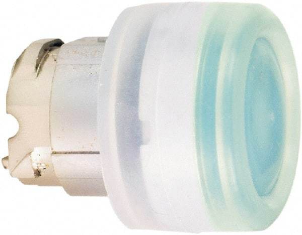 Schneider Electric - 22mm Mount Hole, Flush, Pushbutton Switch Only - Round, Green Pushbutton, Nonilluminated, Momentary (MO) - Makers Industrial Supply