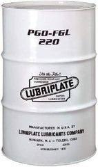 Lubriplate - 55 Gal Drum, Synthetic Gear Oil - 6°F to 443°F, 227 St Viscosity at 40°C, 42 St Viscosity at 100°C, ISO 220 - Makers Industrial Supply