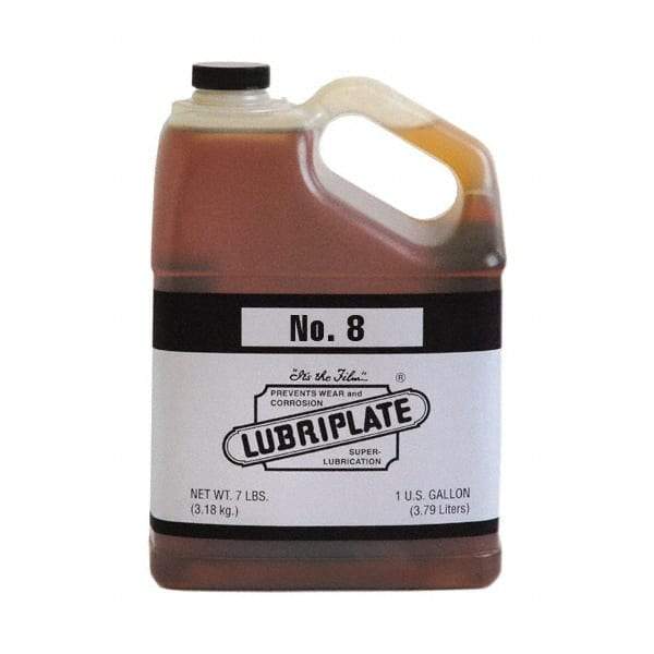 Lubriplate - 1 Gal Bottle, Mineral Gear Oil - 50°F to 335°F, 2300 SUS Viscosity at 100°F, 142 SUS Viscosity at 210°F, ISO 460 - Makers Industrial Supply