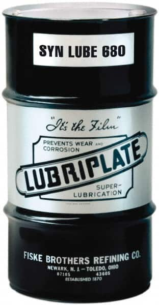 Lubriplate - 16 Gal Drum Synthetic Lubricant - High Temperature, Low Temperature, ISO Grade 680 - Makers Industrial Supply