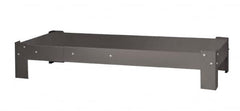 Durham - Gray, Steel, Cabinet Leg Kit - 34" Wide x 24-11/16" Deep x 7-1/2" High Body - Makers Industrial Supply