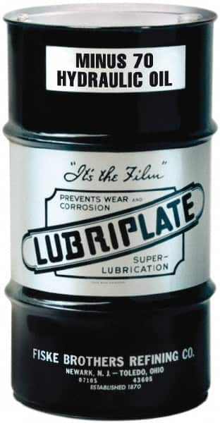 Lubriplate - 16 Gal Drum, Mineral Hydraulic Oil - ISO 15, 16 cSt at 40°C, 5.5 cSt at 100°C - Makers Industrial Supply