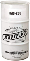 Lubriplate - 16 Gal Drum, Mineral Multipurpose Oil - SAE 10, ISO 46, 41 cSt at 40°C, 6 cSt at 100°C, Food Grade - Makers Industrial Supply