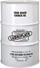 Lubriplate - 55 Gal Drum Mineral Cooker/Sterilizer Oil - SAE 40, ISO 150, 157.27 cSt at 40°C & 15.53 cSt at 100°C, Food Grade - Makers Industrial Supply