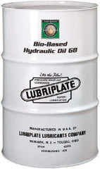 Lubriplate - 55 Gal Drum Botanical Hydraulic Oil - SAE 20, ISO 68, 64.1 cSt at 40°C & 12.5 cSt at 100°C - Makers Industrial Supply