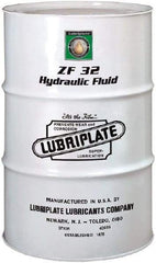 Lubriplate - 55 Gal Drum, Mineral Hydraulic Oil - SAE 10, ISO 32, 34.79 cSt at 40°, 5.2 cSt at 100°C - Makers Industrial Supply