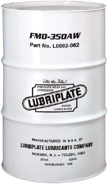 Lubriplate - 55 Gal Drum, Mineral Multipurpose Oil - SAE 20, ISO 68, 64.61 cSt at 40°C, 8.52 cSt at 100°C, Food Grade - Makers Industrial Supply