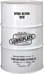 Lubriplate - 55 Gal Drum, Synthetic Gear Oil - 10°F to 420°F, 1557 SUS Viscosity at 100°F, 161 SUS Viscosity at 210°F, ISO 320 - Makers Industrial Supply