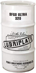 Lubriplate - 16 Gal Drum, Synthetic Gear Oil - 10°F to 420°F, 1557 SUS Viscosity at 100°F, 161 SUS Viscosity at 210°F, ISO 320 - Makers Industrial Supply