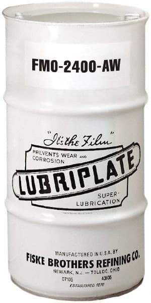 Lubriplate - 16 Gal Drum, Mineral Gear Oil - 65°F to 345°F, 2350 SUS Viscosity at 100°F, 142 SUS Viscosity at 210°F, ISO 460 - Makers Industrial Supply