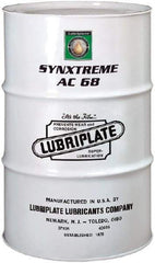 Lubriplate - 55 Gal Drum, ISO 68, SAE 20, Air Compressor Oil - 30°F to 430°, 66 Viscosity (cSt) at 40°C, 9 Viscosity (cSt) at 100°C - Makers Industrial Supply