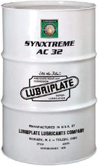 Lubriplate - 55 Gal Drum, ISO 32, SAE 10, Air Compressor Oil - -1°F to 425°, 32 Viscosity (cSt) at 40°C, 6 Viscosity (cSt) at 100°C - Makers Industrial Supply